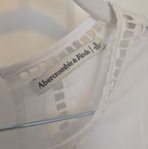 Abercrombie & Fitch White Blouse